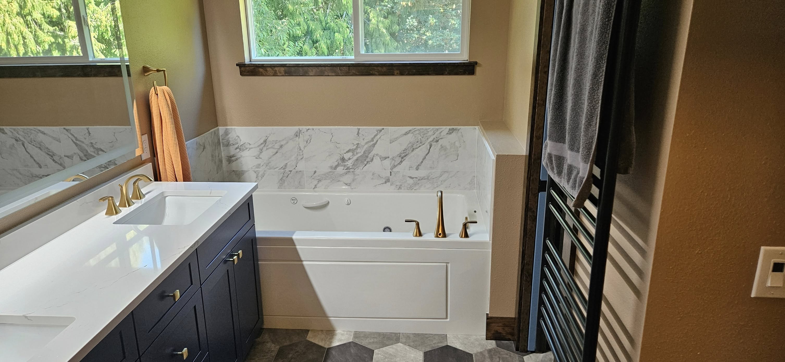 Bathroom renovation example